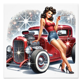 Foto CHICA de Pin Up de RETRO FIFTIES