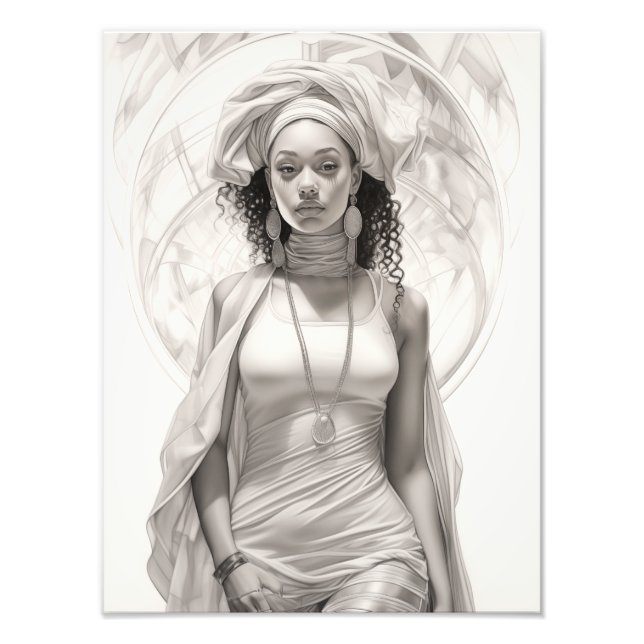 Foto Chica exótico en un Sofa (Frente)