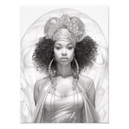 Foto Chica exótico en un Sofa