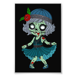 Foto Chica Flapper Zombie de los años 20