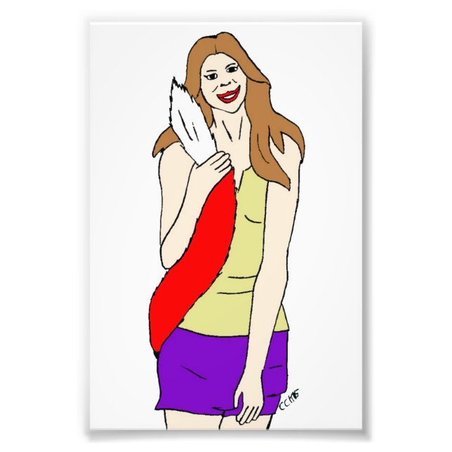 Foto chica foxy (Frente)