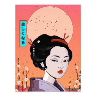 Foto Chica Geisha Ser Hermosa