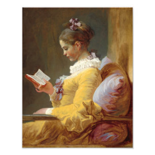 Foto Chica joven leyendo