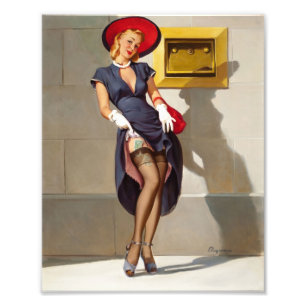 Foto Chica Pin-Up Retro