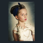 Foto Chica retro vintage<br><div class="desc">Chica retro vintage</div>