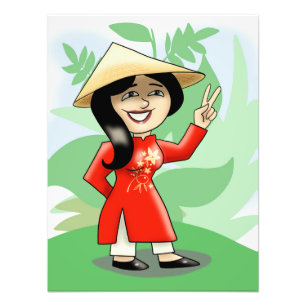 Foto Chica vietnamita en Ao Dai