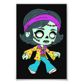 Foto Chica zombie de los 70