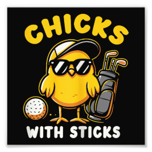 Foto Chicas Con Palos De Golf Chica Mujer Club De Golf 