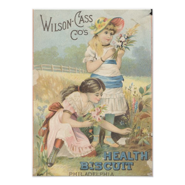Foto Chicas del Biscuit de Salud Picando Flores Ephemer (Frente)