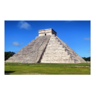 Foto Chichen Itza, guerreros del templo