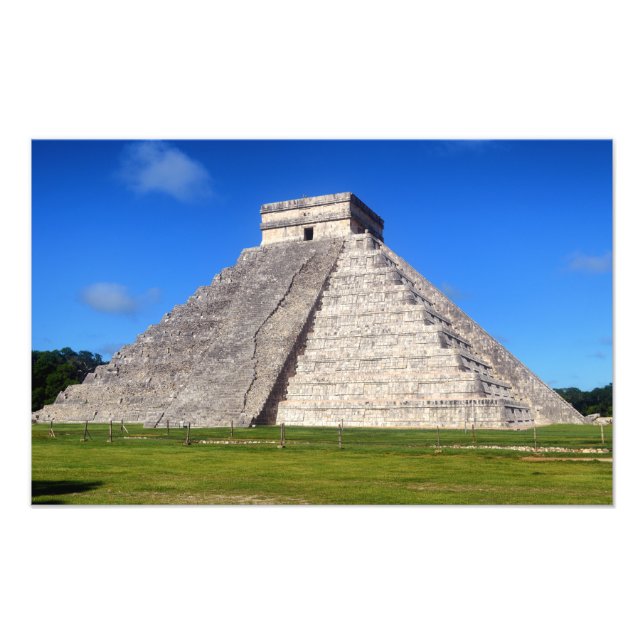 Foto Chichen Itza, guerreros del templo (Frente)