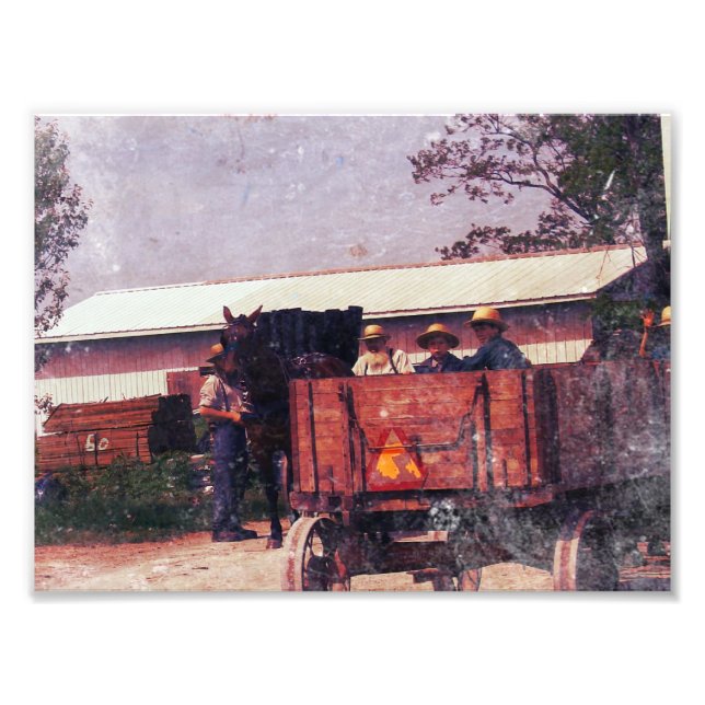 Foto Chico Amish Saluda (Frente)