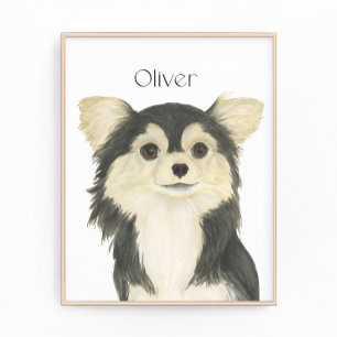 Foto Chihuahua, una bandera tricolor personalizada