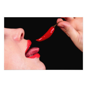 Foto Chili pepper lips