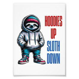 Foto Chill Vibes Hoodie Sloth Streetwear