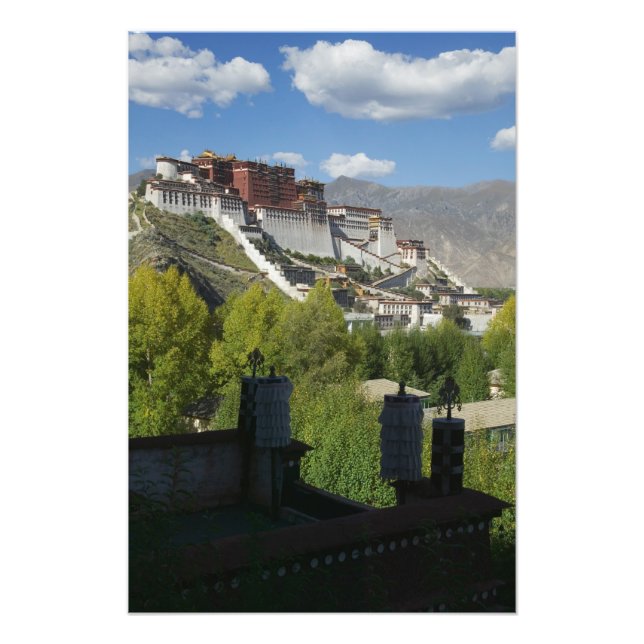 Foto China, Tíbet, Lhasa, Palacio de Potala 2 (Frente)