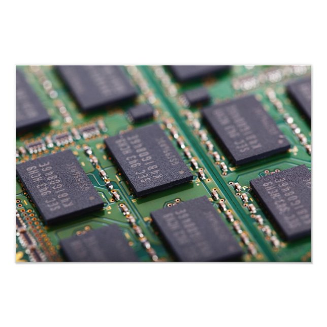 Foto Chips de memoria de computadora (Frente)