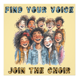 Foto Choir Poster