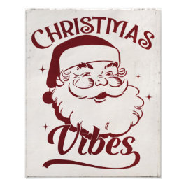 Foto Christmas Vibes Vintage Design