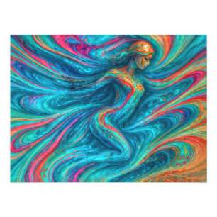 Foto “Chromisca” - Retrato de encantadora fluida