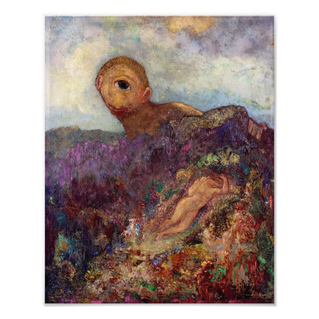 Foto Cíclope | Odilon Redon | (Frente)