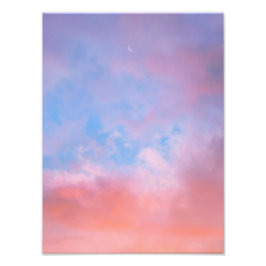 Foto cielo estético en nube estrella pastel aumento de 