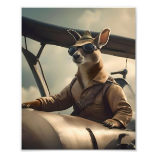 Foto "Cielos de época: El piloto canguro en el viejo av