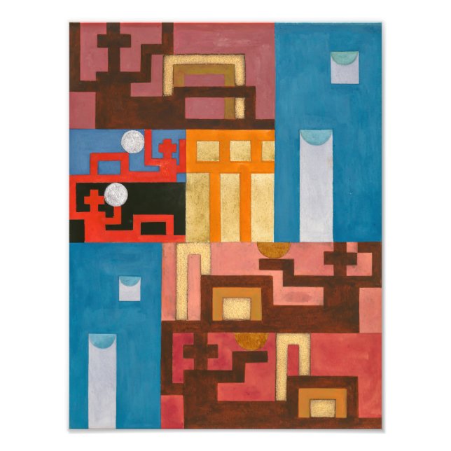 Foto Cifras de cinco ampliaciones | Sophie Taeuber-Arp  (Frente)