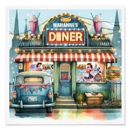 FOTO CIFRAS DE RETRO DINER
