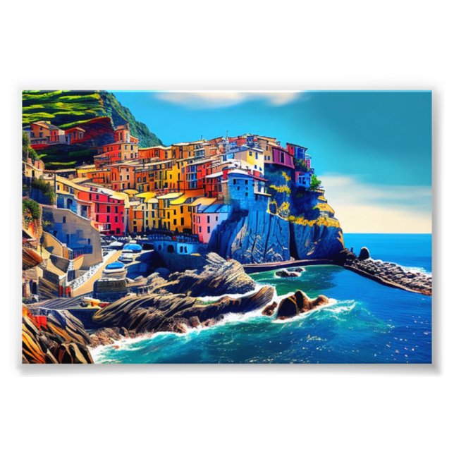 Foto Cinque Terre Italia, Italia, decoración italiana (Frente)