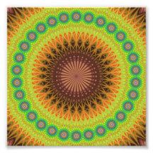 Círculo de estrellas de Mandala