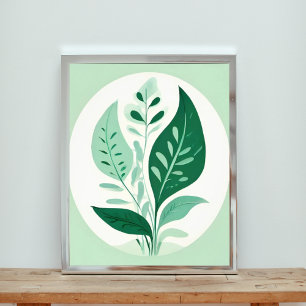 Foto Círculo de hojas de vida