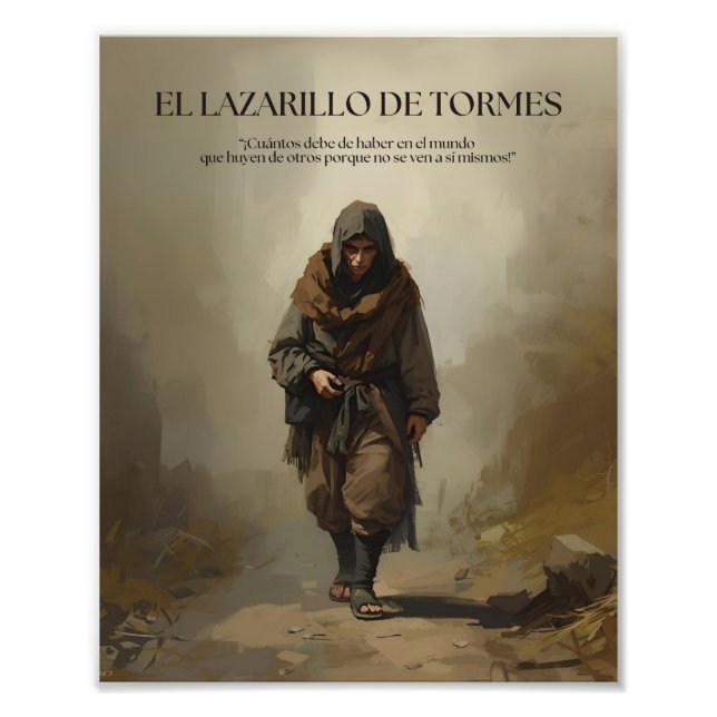 Foto Cita de "El Lazarillo de Tormes" (Frente)
