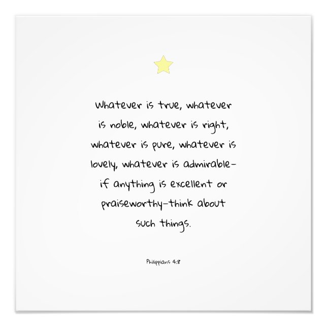 Foto Cita de la Biblia de la Escritura Motivacional ins (Frente)