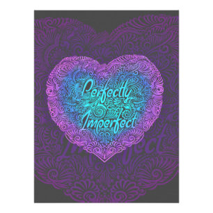 Foto Cita positiva perfectamente imperfecta