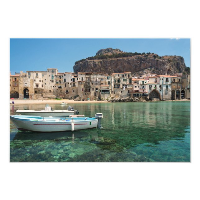 Foto Ciudad de Cefalu en Sicilia (Frente)