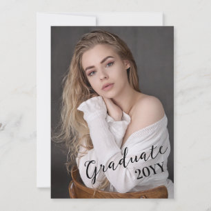 Foto Clase de la tarjeta de graduación