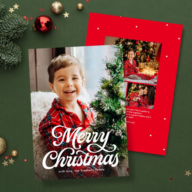 Foto clásica de guión de Feliz Navidad (Subido por el creador)