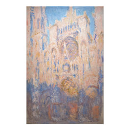Foto Claude Monet - Catedral de Rouen al atardecer