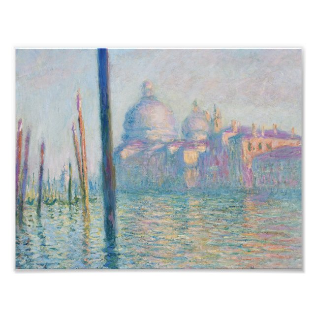 Foto Claude Monet - El Gran Canal (Frente)
