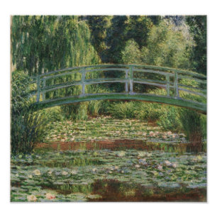 Foto Claude Monet - El puente japonés