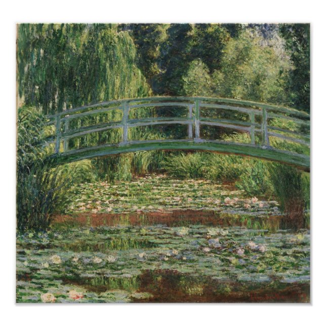 Foto Claude Monet - El puente japonés (Frente)