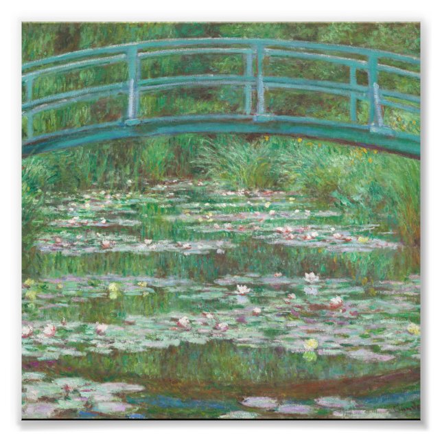 Foto Claude Monet - El puente japonés (Frente)