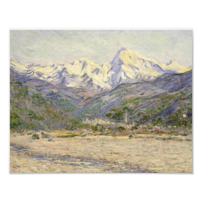 Foto Claude Monet - El valle de Nervia (Frente)