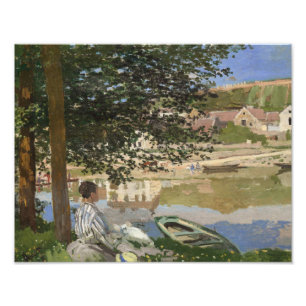 Foto Claude Monet - En la orilla del Sena, Bennecour