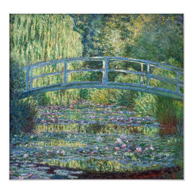 Foto Claude Monet - estanque de Lily del Agua, Armonía  (Frente)