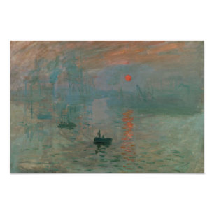 Foto Claude Monet - Impresión, amanecer