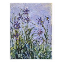 Claude Monet - Iris Mauves