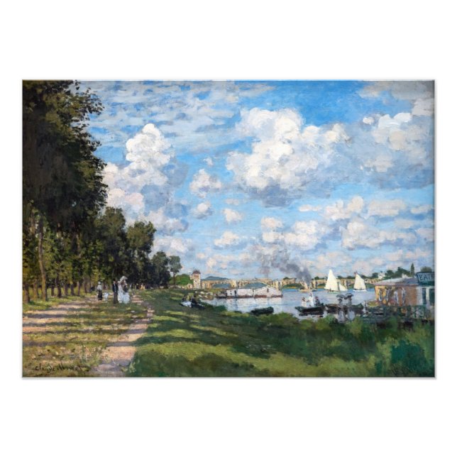 Foto Claude Monet - La cuenca de Argenteuil (Frente)