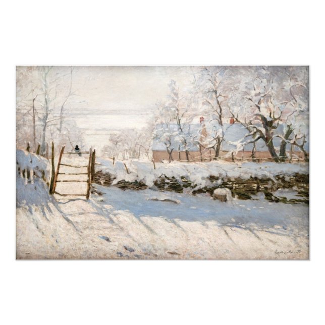 Foto Claude Monet - La Urraca (Frente)